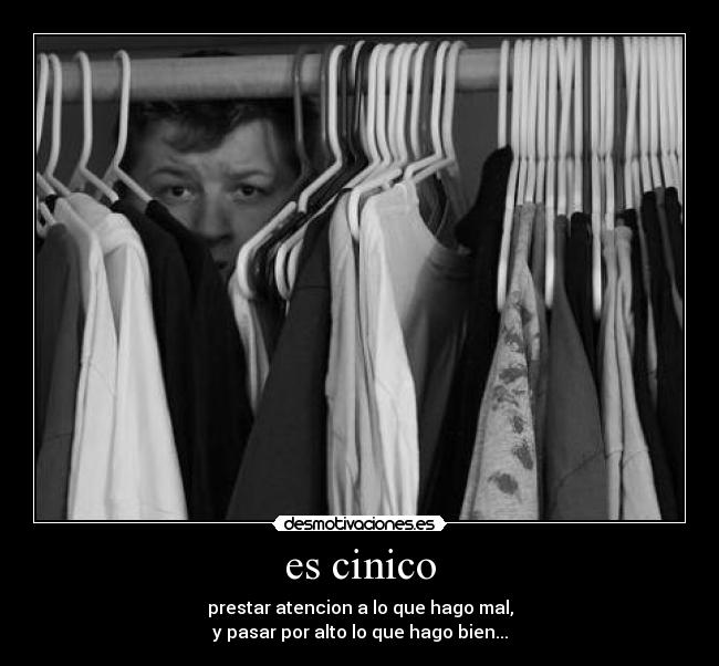 es cinico -