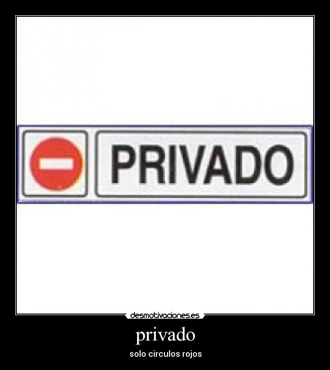privado - solo circulos rojos