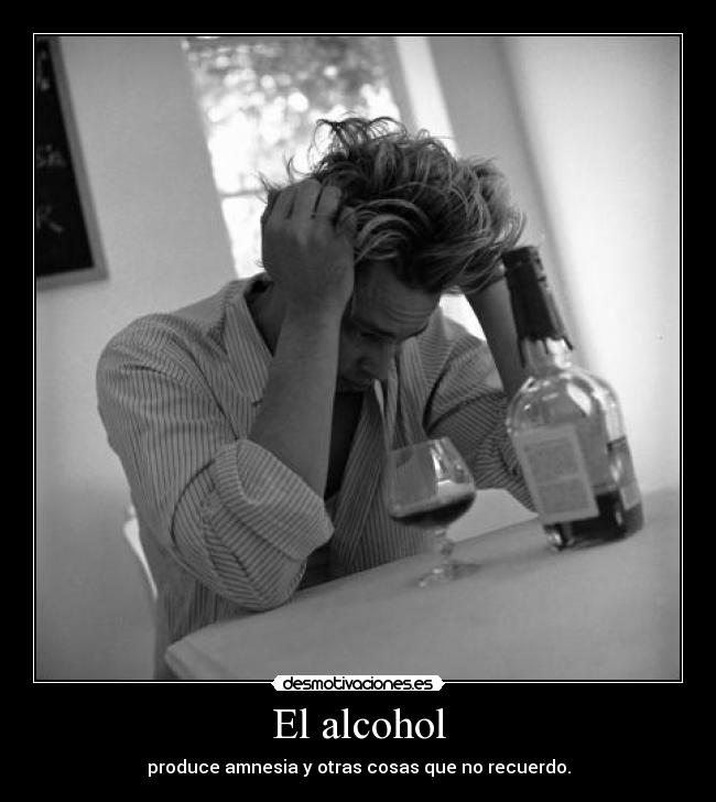 El alcohol - 