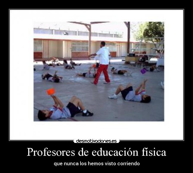 Profesores de educación física - 