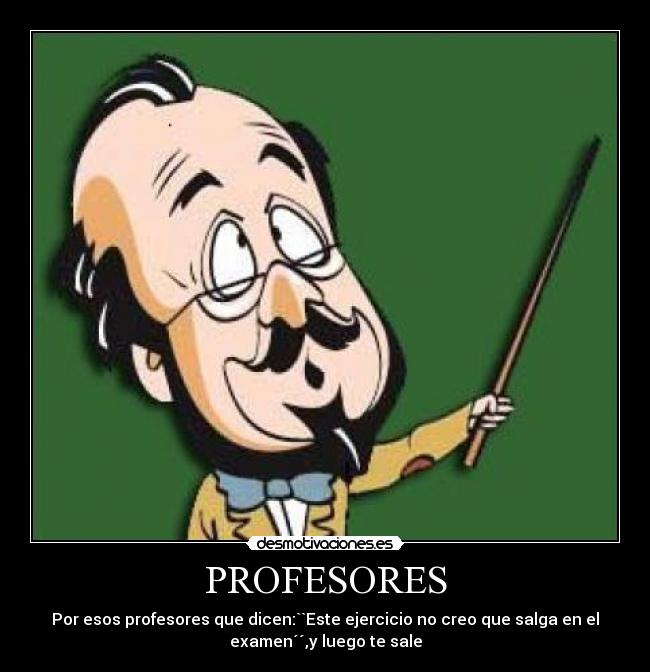 PROFESORES -