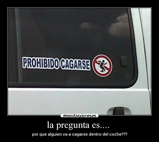 carteles cagarse desmotivaciones