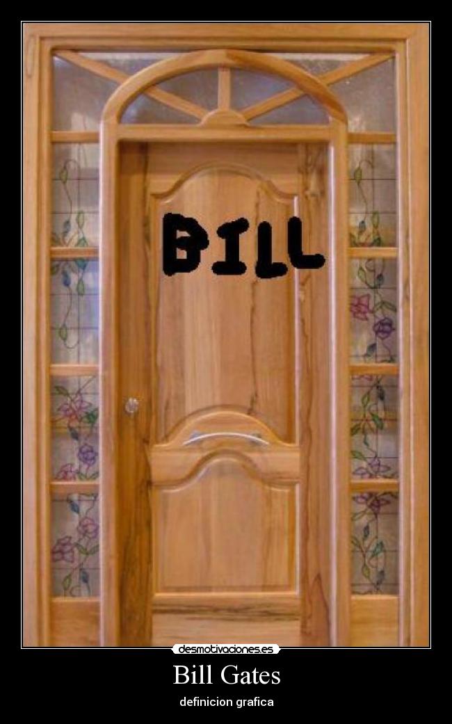 Bill Gates - definicion grafica