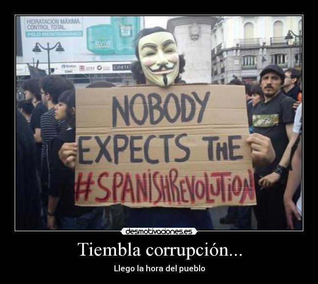 Tiembla corrupción... - 