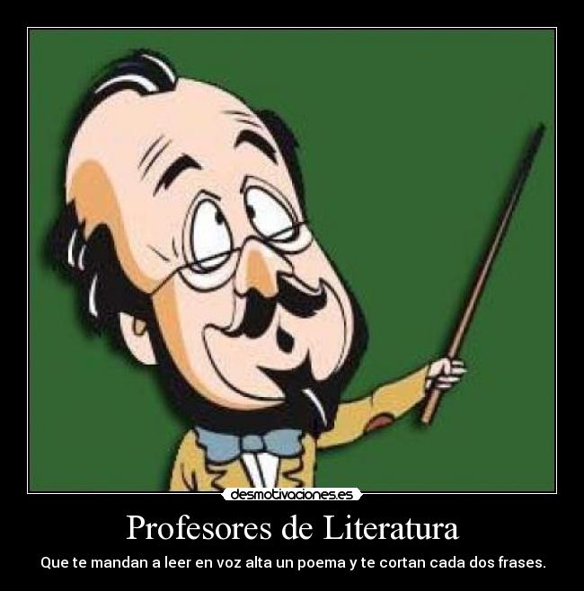 Profesores de Literatura - 