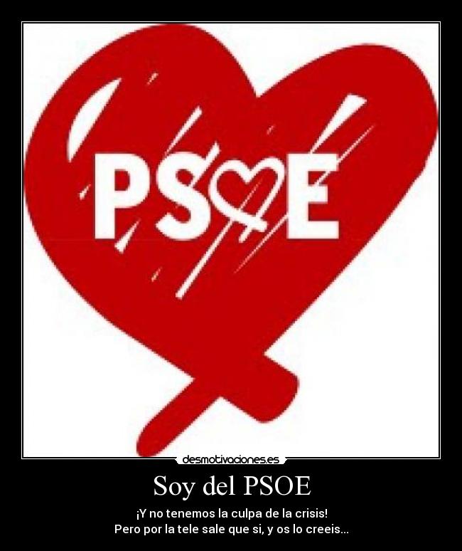 Soy del PSOE -
