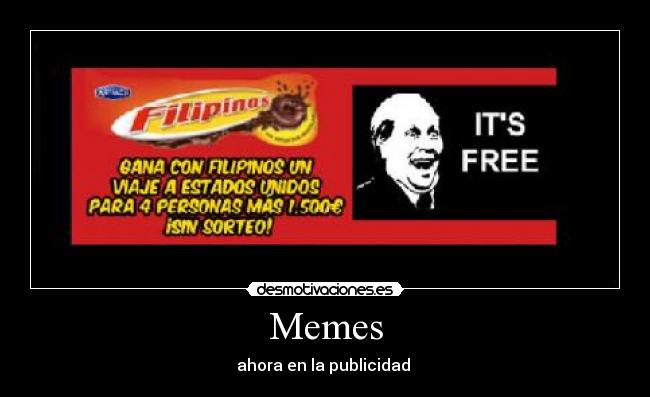 Memes - ahora en la publicidad 