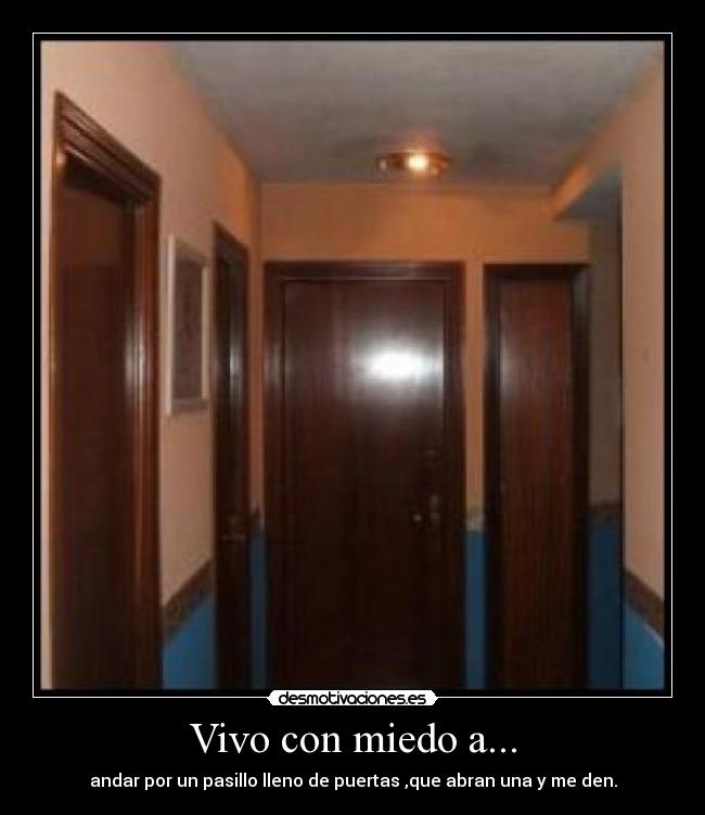 Vivo con miedo a... - 