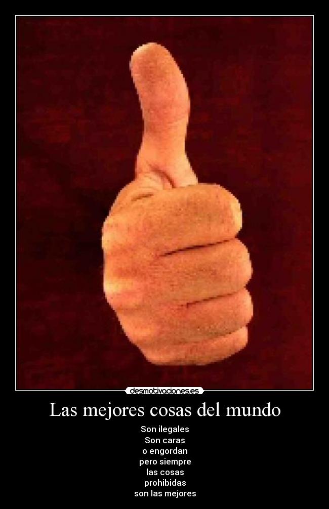 Las mejores cosas del mundo -
