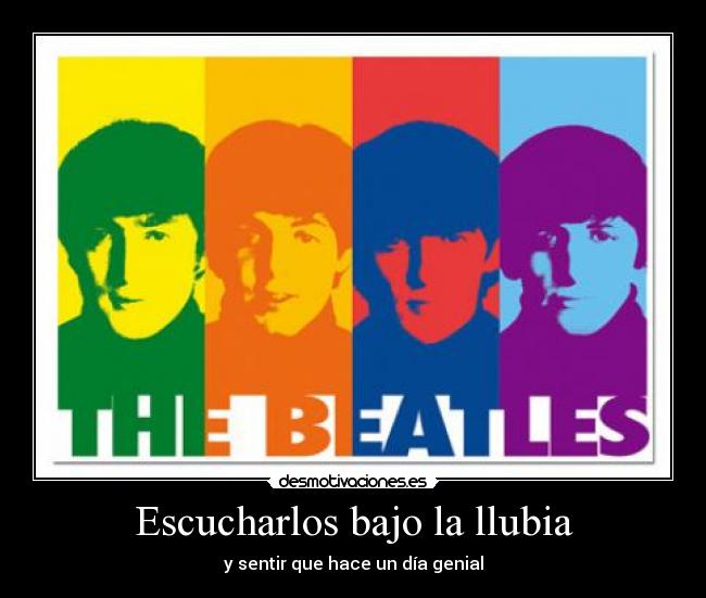 Escucharlos bajo la llubia - 