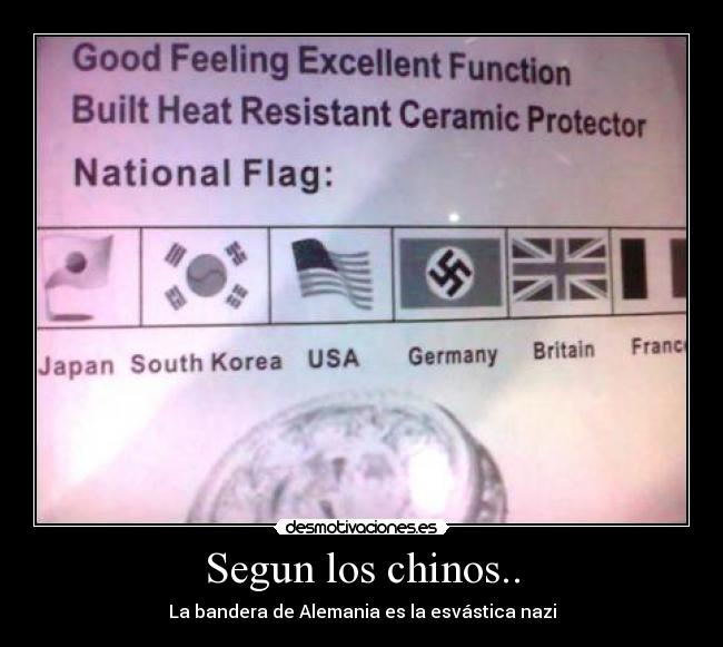 Segun los chinos.. -