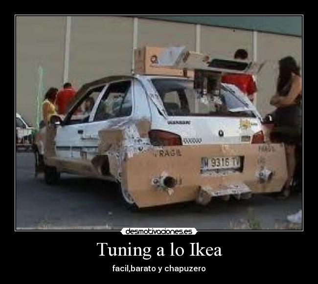 Tuning a lo Ikea -
