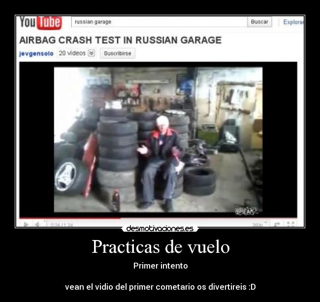 Practicas de vuelo - 