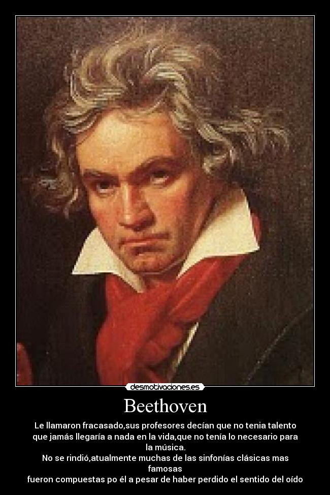 carteles beethoven musica compositor desmotivaciones