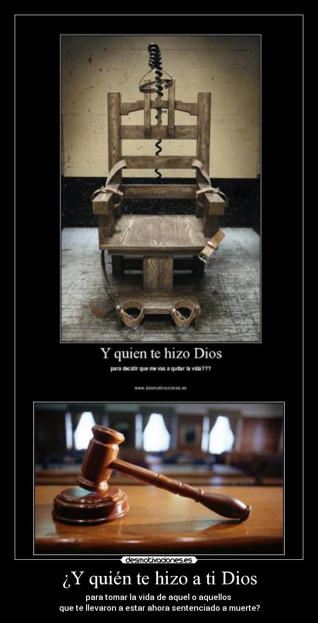 carteles dios judge desmotivaciones