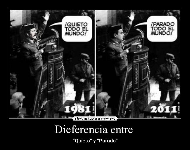 Dieferencia entre -