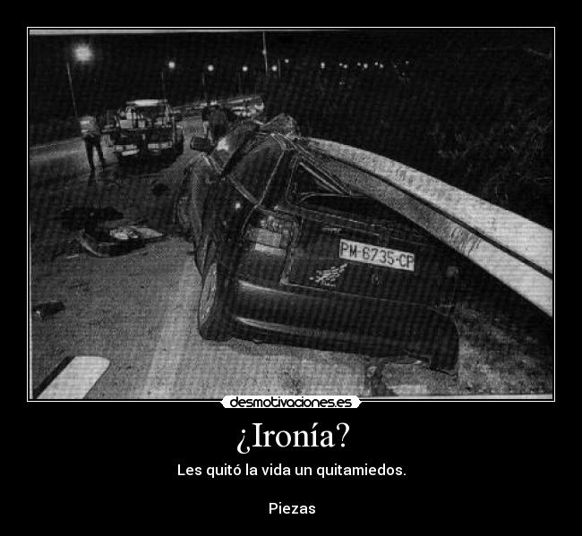 ¿Ironía? - 