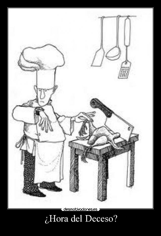 ¿Hora del Deceso? -