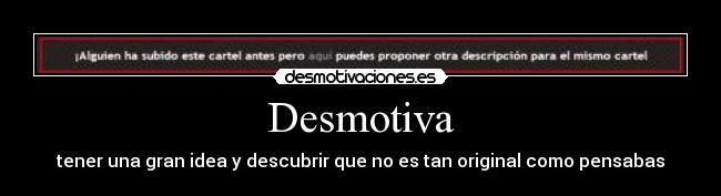 Desmotiva -