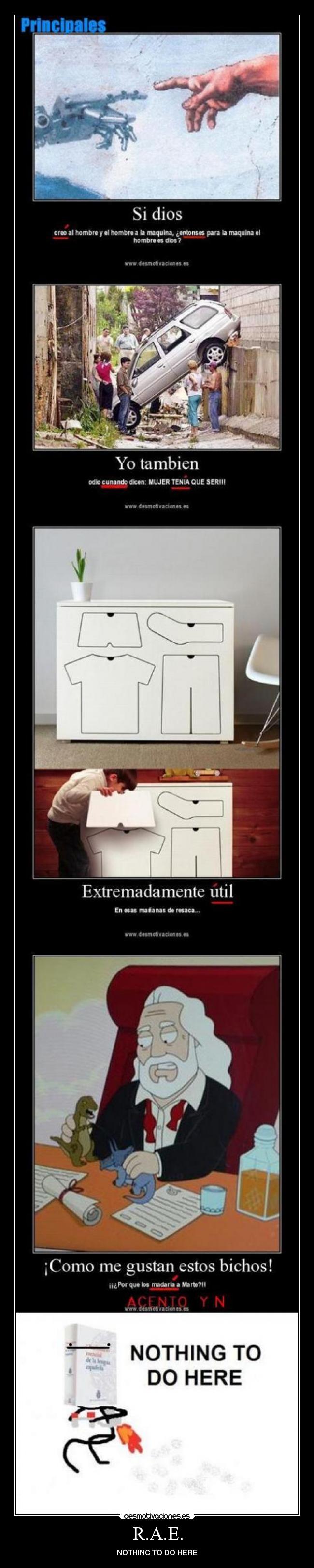 R.A.E. - NOTHING TO DO HERE