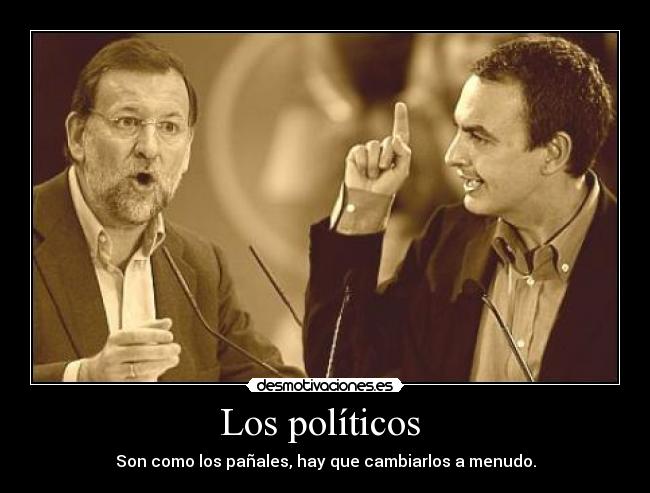 Los políticos  - 