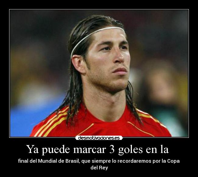 Ya puede marcar 3 goles en la  - 