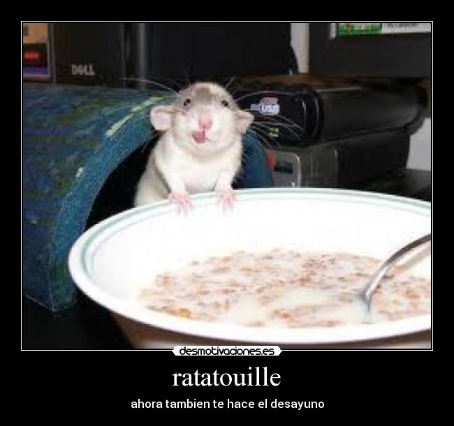 ratatouille - ahora tambien te hace el desayuno