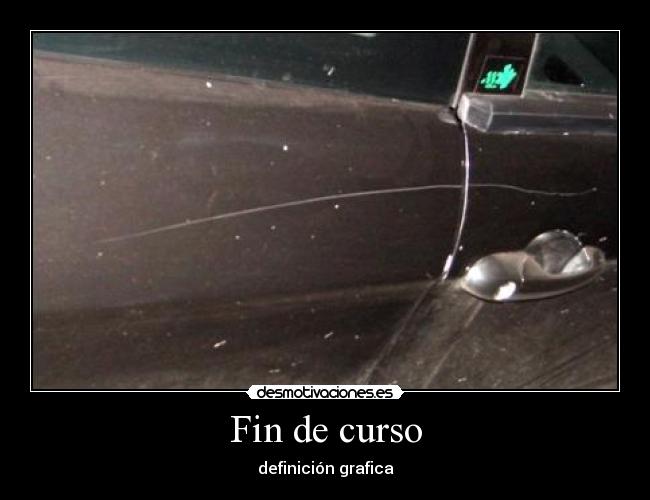 Fin de curso - definición grafica