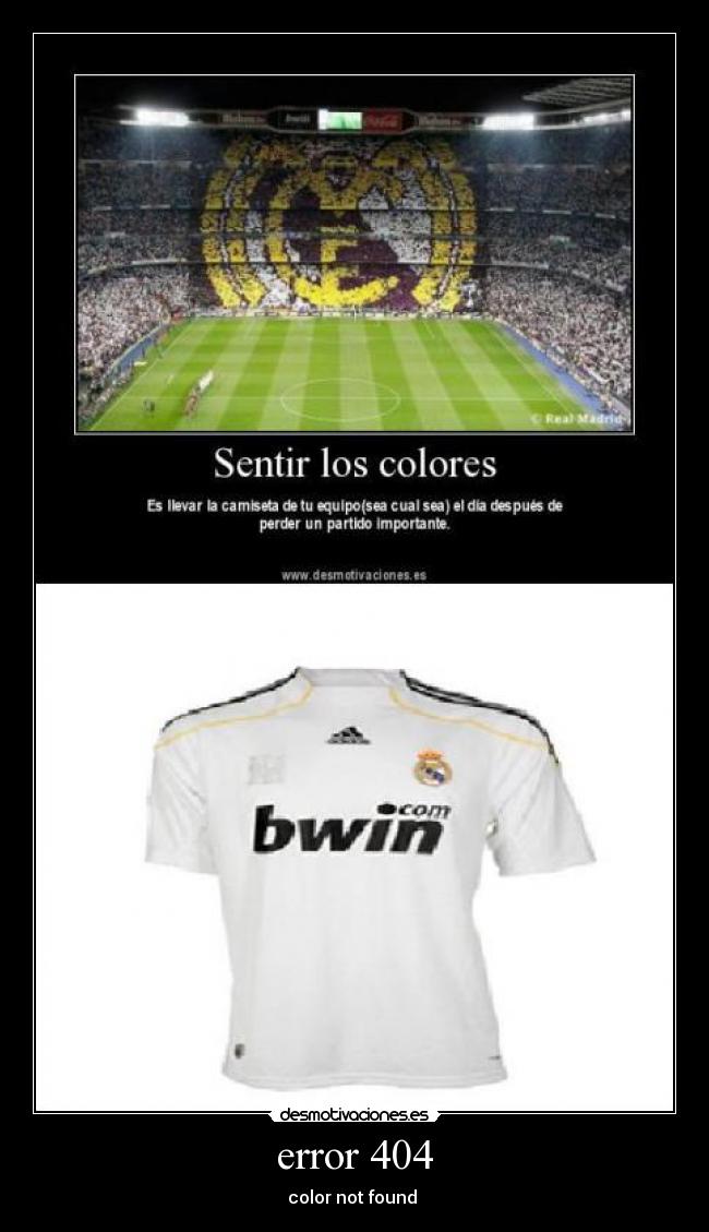 error 404 - color not found