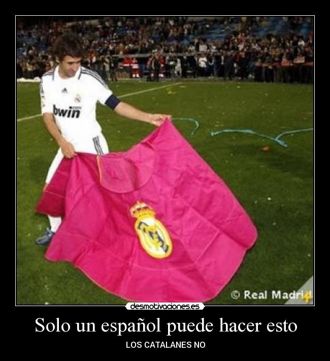 Solo un español puede hacer esto -