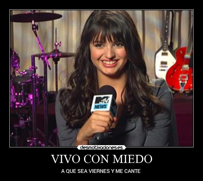 carteles miedo rebeca black desmotivaciones