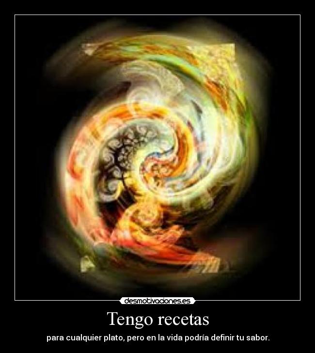 Tengo recetas - 