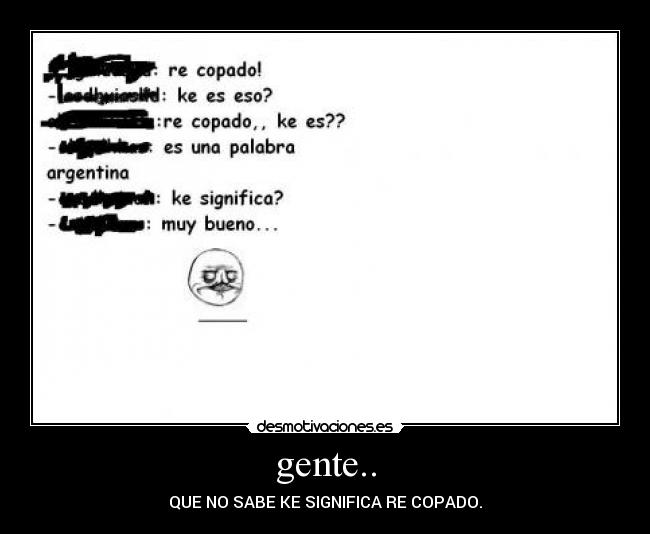 gente.. -