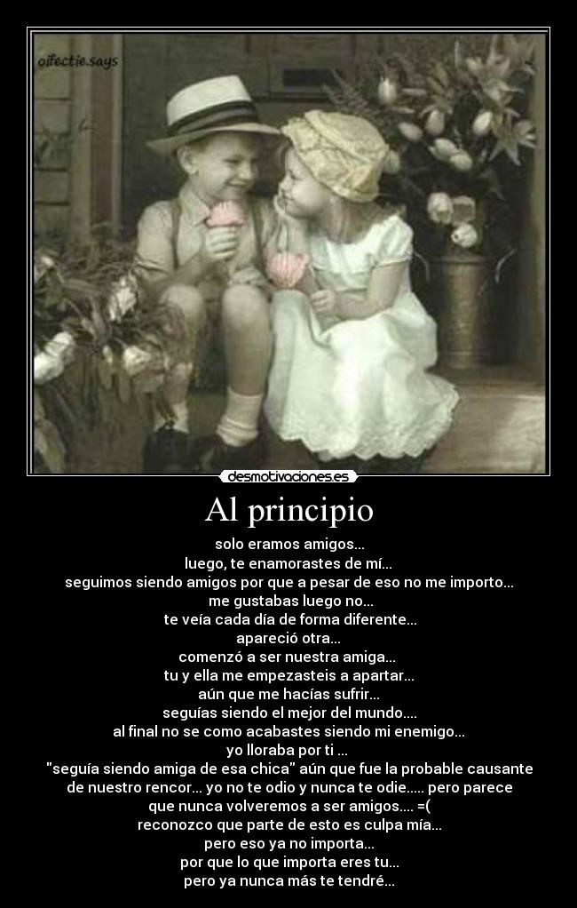 Al principio -