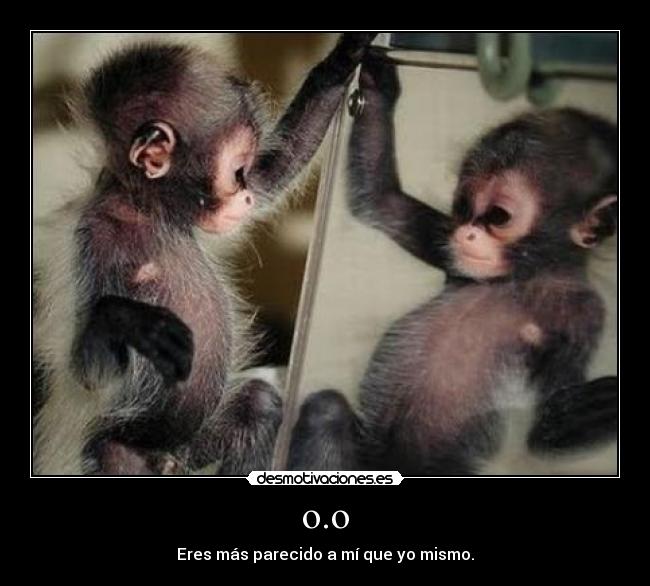 o.o - Eres más parecido a mí que yo mismo.