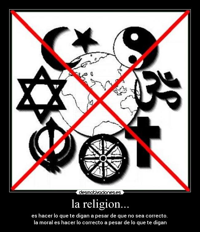 la religion... -