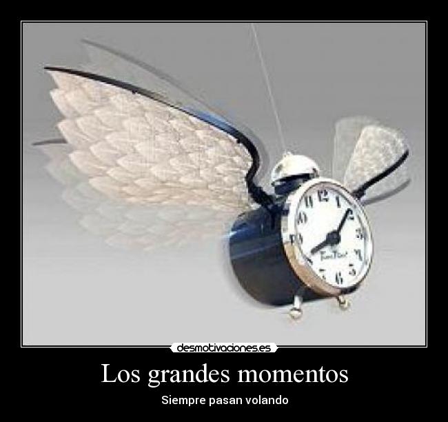 Los grandes momentos - Siempre pasan volando