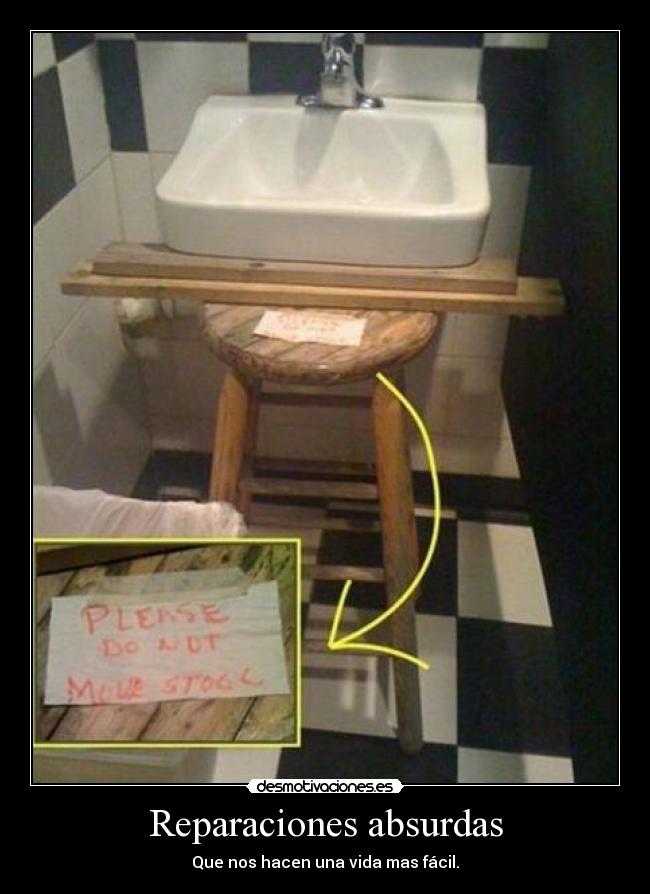 Reparaciones absurdas - 
