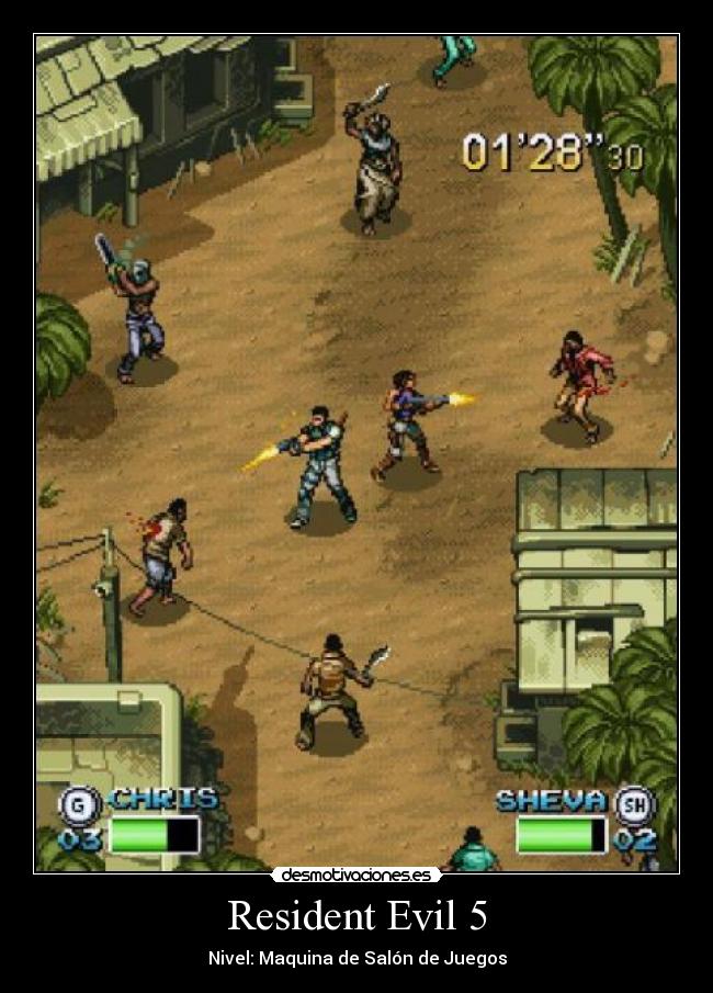 Resident Evil 5 - Nivel: Maquina de Salón de Juegos