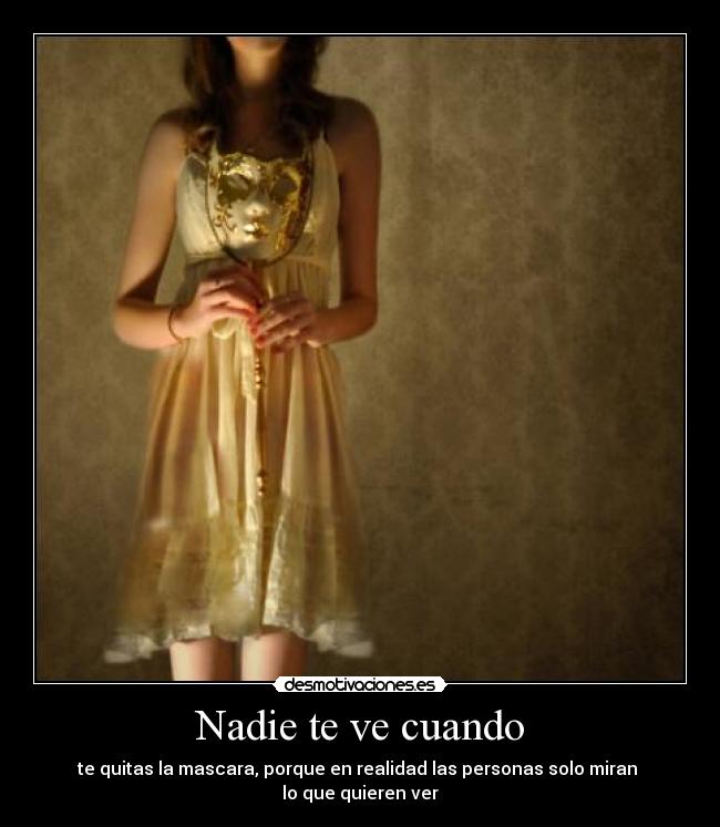 Nadie te ve cuando - 