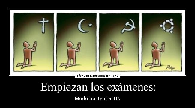 Empiezan los exámenes: - 