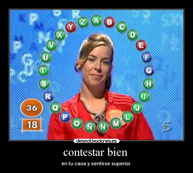 contestar bien  - 