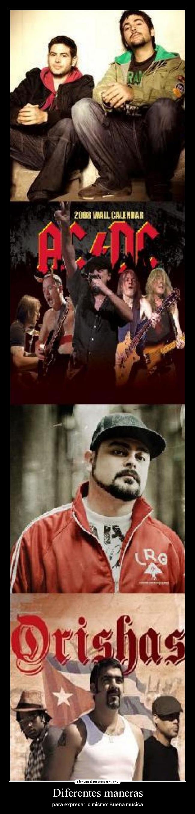 Diferentes maneras - 