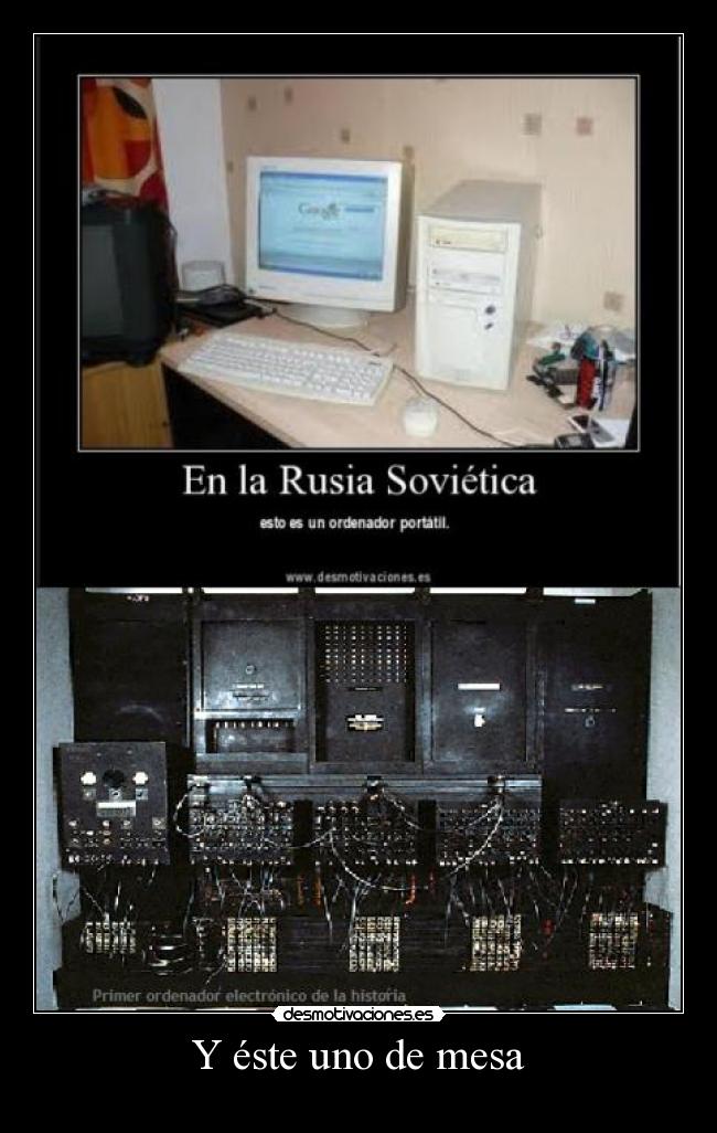 Y éste uno de mesa - 