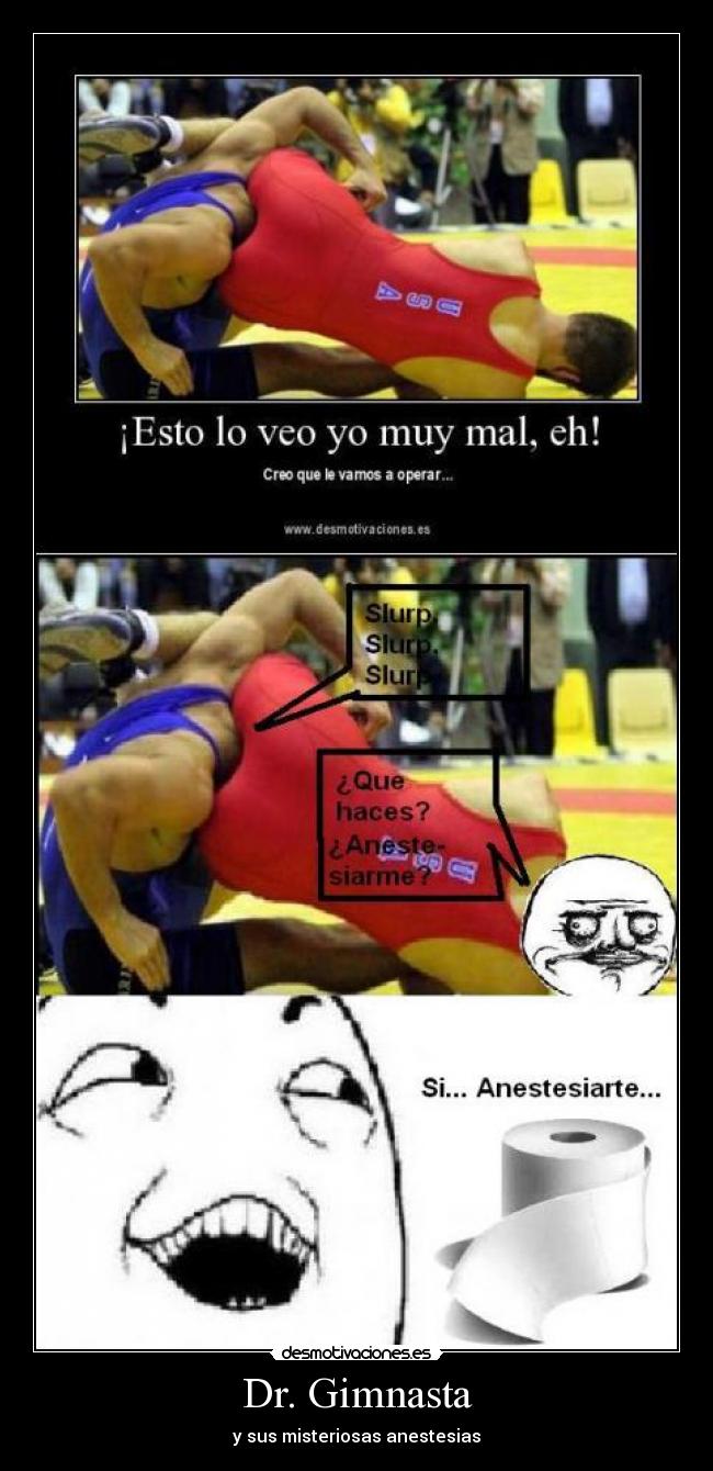 Dr. Gimnasta - y sus misteriosas anestesias