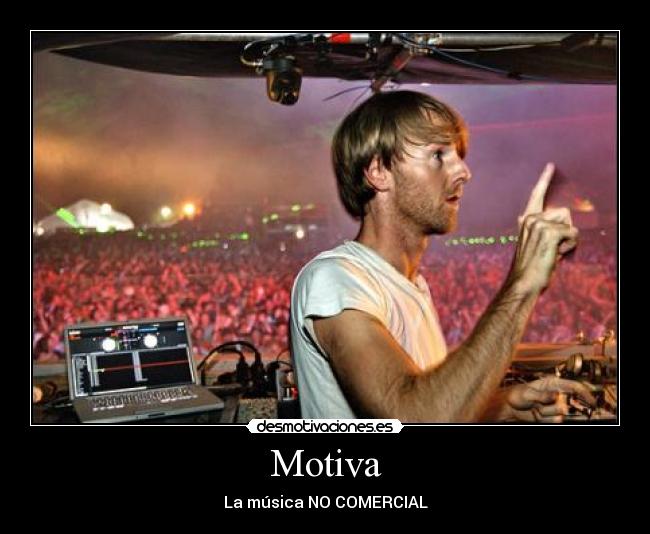 carteles musica comercial richie hawtin desmotivaciones