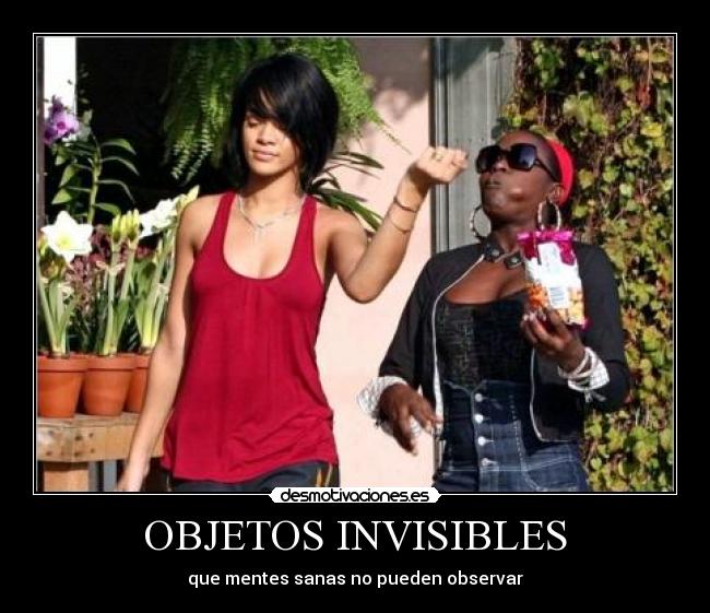OBJETOS INVISIBLES - 