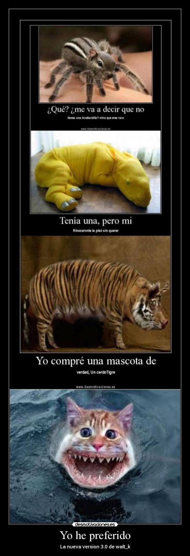 Yo he preferido - La nueva version 3.0 de walt_k