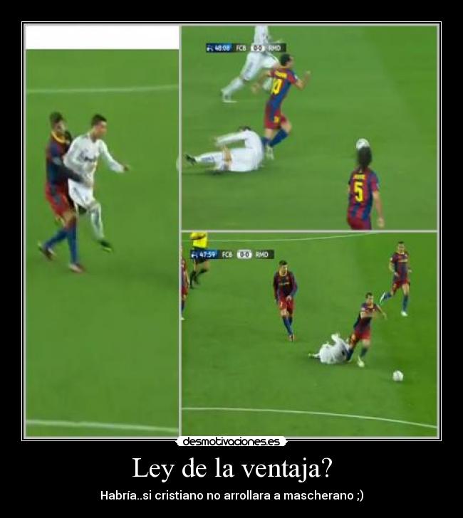 Ley de la ventaja? -