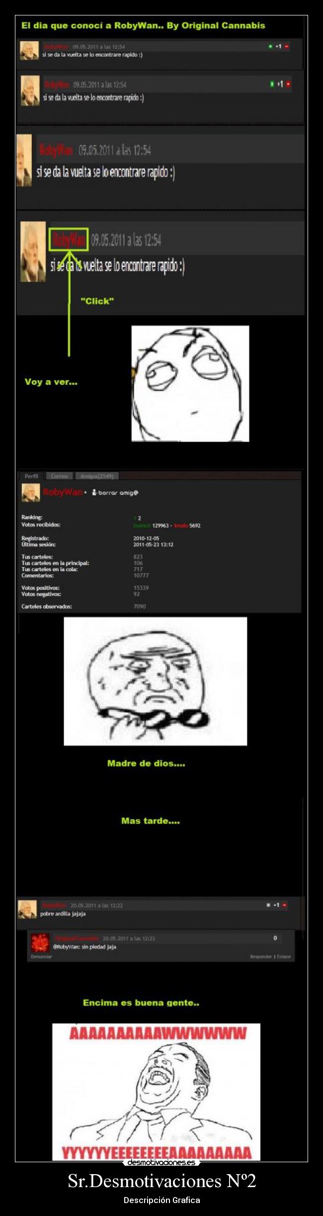 Sr.Desmotivaciones Nº2 - Descripción Grafica